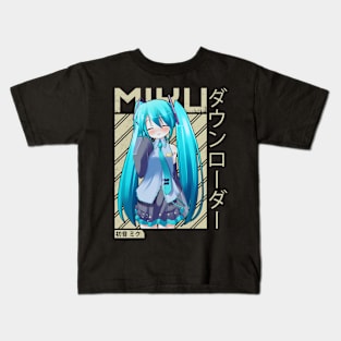 hatsune miku new 7 Kids T-Shirt